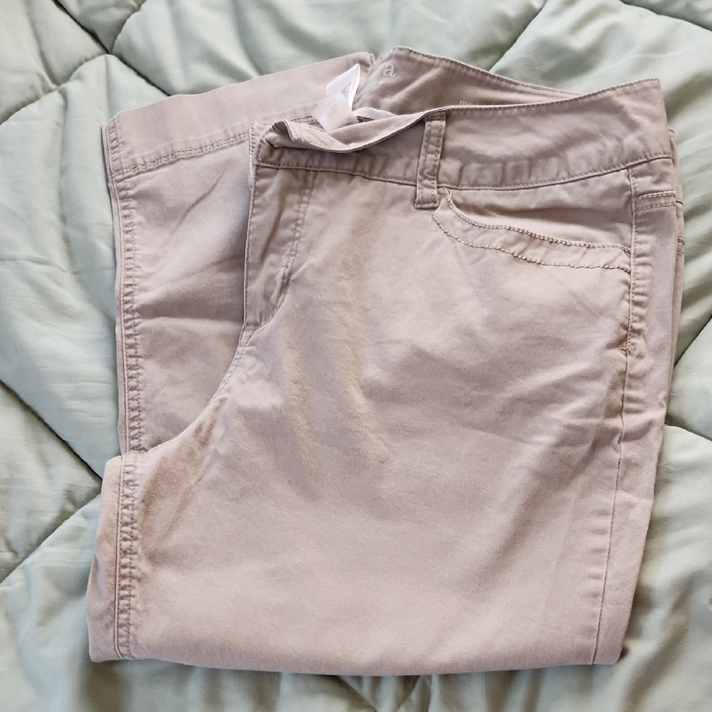 Sonoma Beige Modern Capris